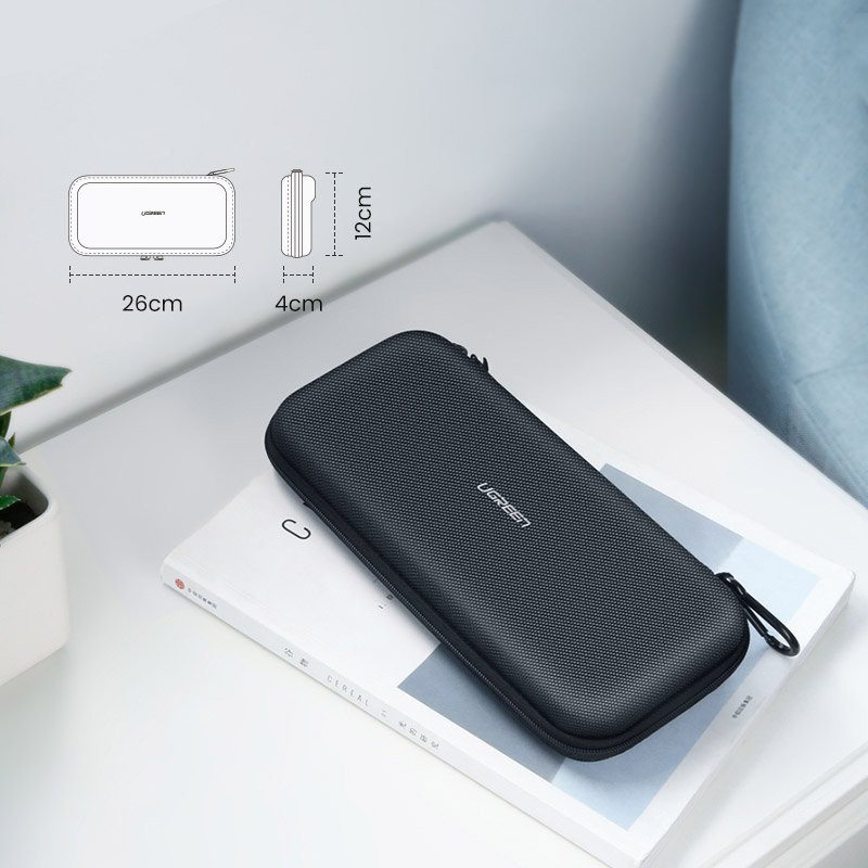 Dėžutė Nintendo Switch ir priedams 26x12x4cm juoda