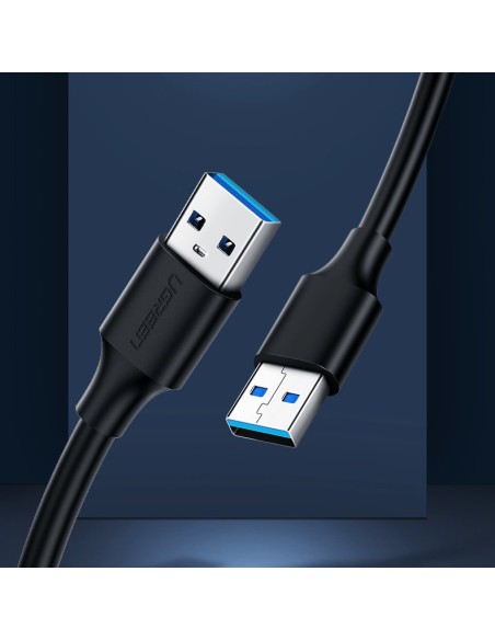 
USB 2.0 kištukinis laidas, 2m, juodas
