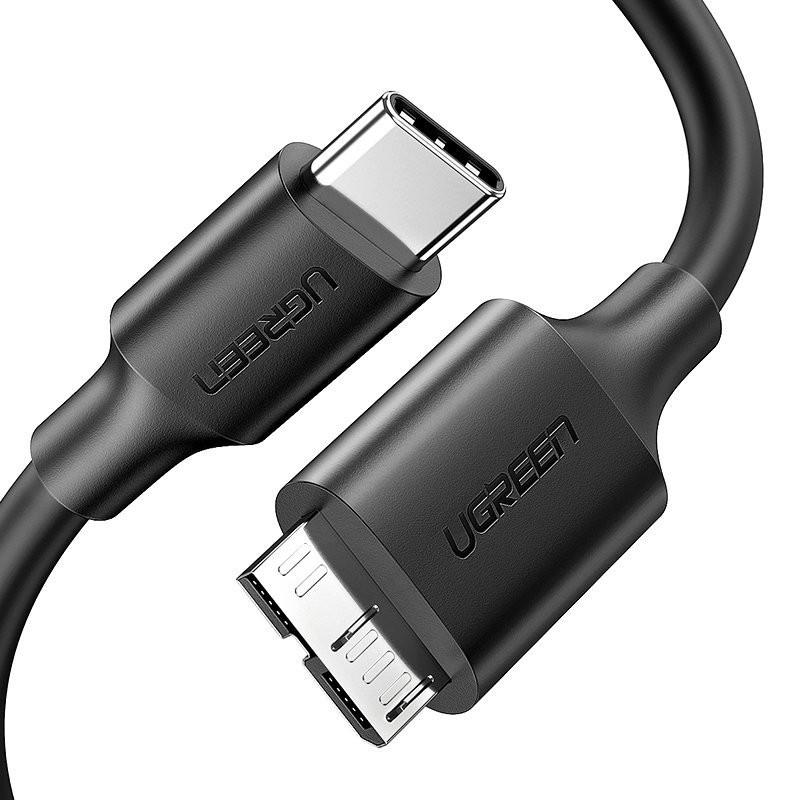 
USB-C - micro USB-B SuperSpeed 3.0 laidas 1m juodas
