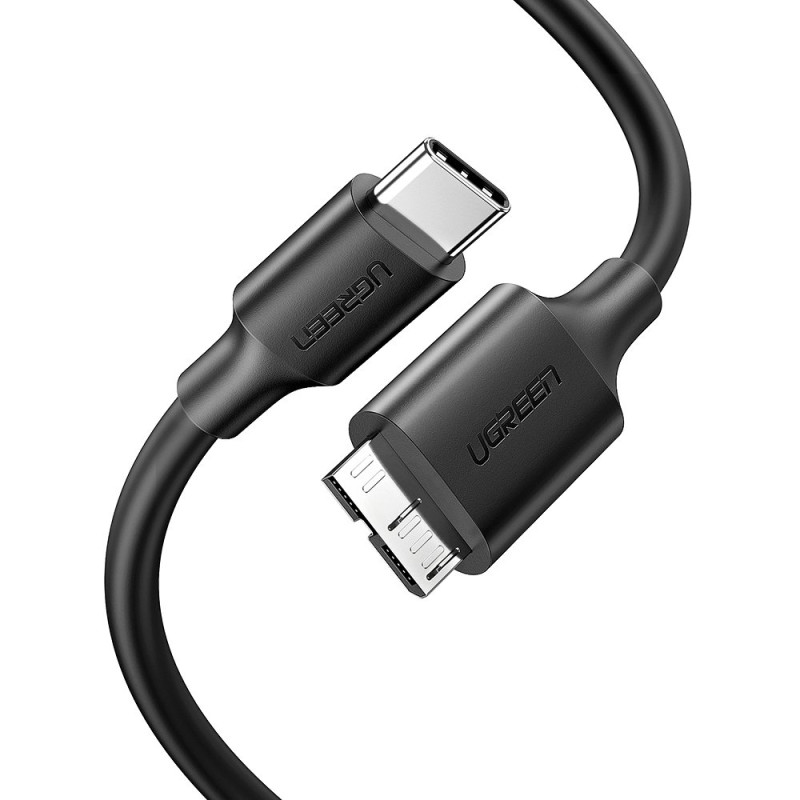 
USB-C - micro USB-B SuperSpeed 3.0 laidas 1m juodas
