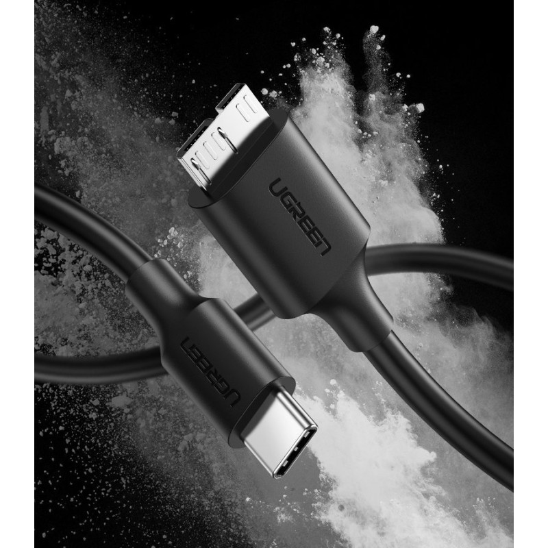 
USB-C - micro USB-B SuperSpeed 3.0 laidas 1m juodas
