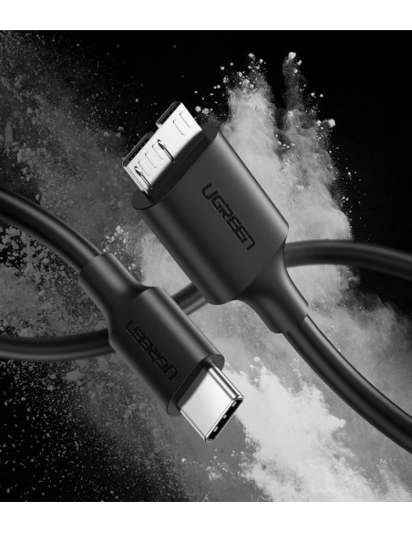 
USB-C - micro USB-B SuperSpeed 3.0 laidas 1m juodas
