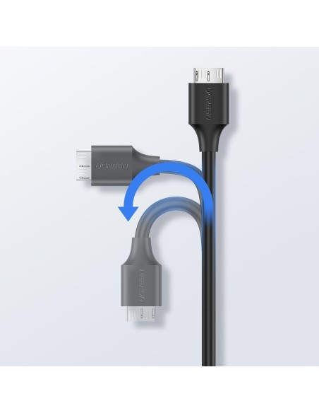 
USB-C - micro USB-B SuperSpeed 3.0 laidas 1m juodas
