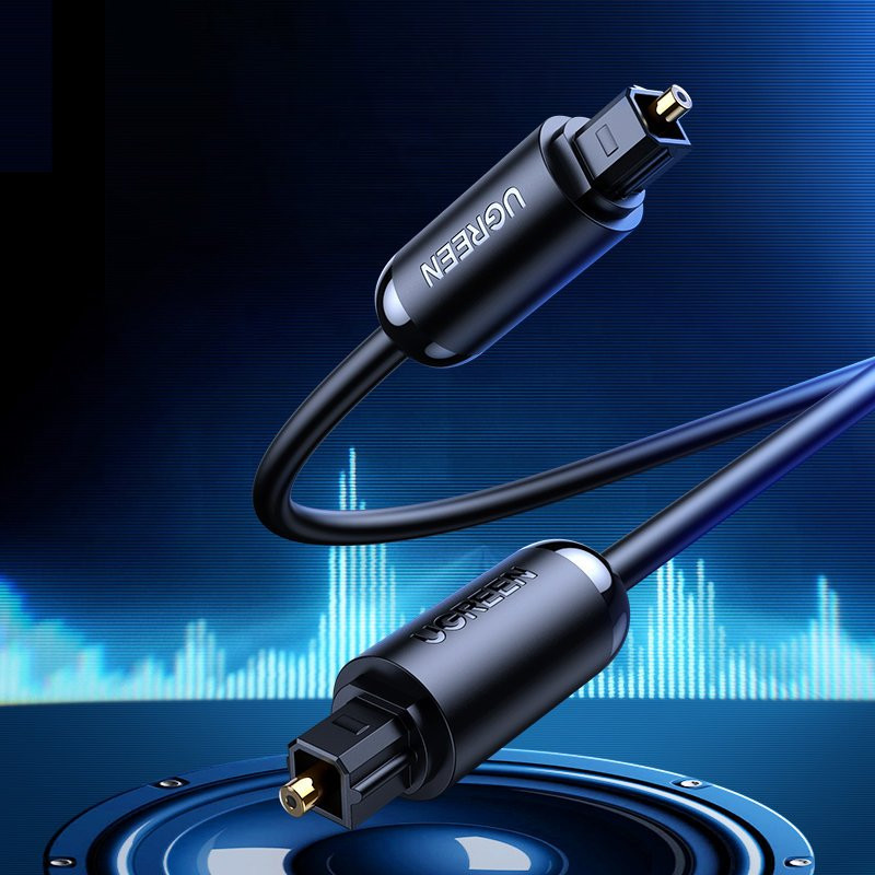 
Toslink SPDIF skaitmeninis optinio pluošto garso kabelis 1,5 m pilkas
