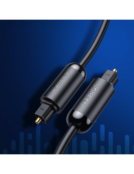
Toslink SPDIF skaitmeninis optinio pluošto garso kabelis 1,5 m pilkas
