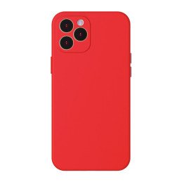 
Lankstus gelio dėklas iPhone 12 Pro Max Liquid Silica Gel Case raudonas
