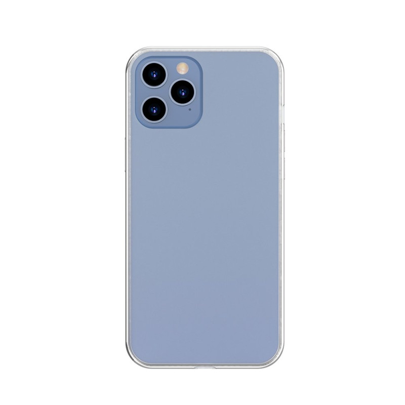 
Tvirtas dėklas su lanksčiu rėmeliu, skirtas iPhone 12 Pro Max matinio stiklo dėklui, baltas

