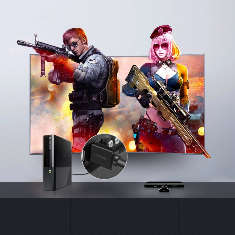 
HDMI kabelis 4K 30Hz 3D 10m juodas
