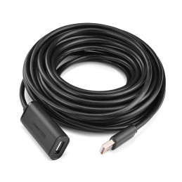 
Prailginimo kabelis aktyvus USB 2.0 480Mbps 5m juodas
