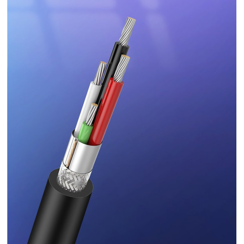 USB 2.0 - USB-B spausdintuvo laidas 1,5 m, juodas