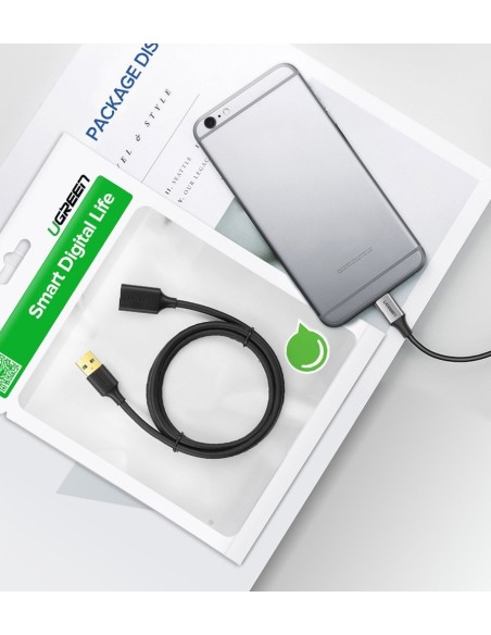 
USB 3.0 ilgintuvas, 2 m, juodas
