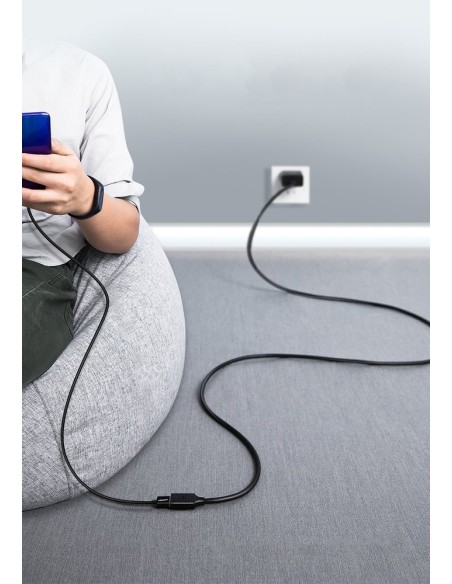 
USB 3.0 ilgintuvas, 2 m, juodas
