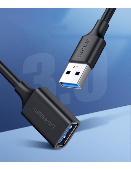 
USB 3.0 ilgintuvas, 2 m, juodas
