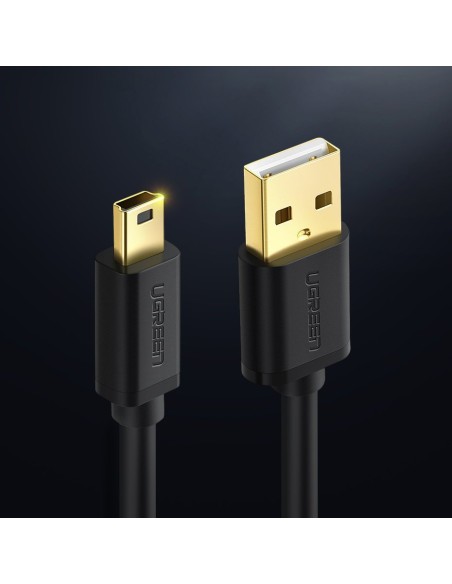
USB - mini USB laidas 480 Mbps 1,5 m juodas
