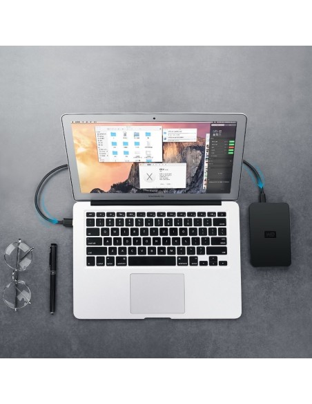 
USB - mini USB laidas 480 Mbps 1,5 m juodas
