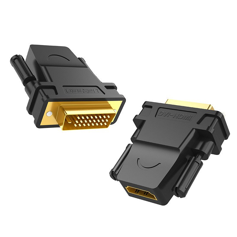 
Adapterio kištukas HDMI moteriškas - DVI vyriškas FHD 60Hz juodas
