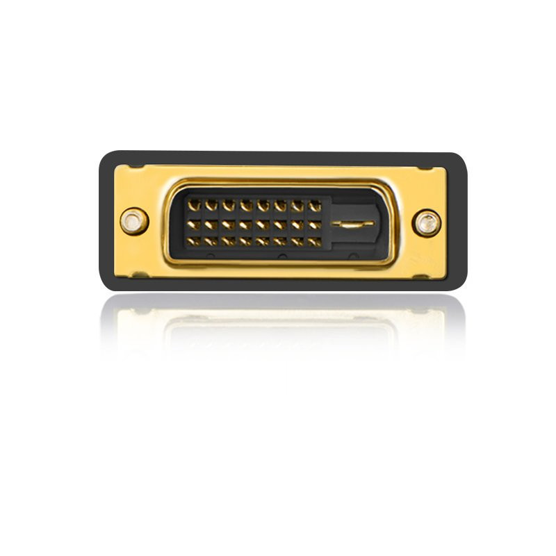 Adapterio kištukas HDMI moteriškas - DVI vyriškas FHD 60Hz juodas