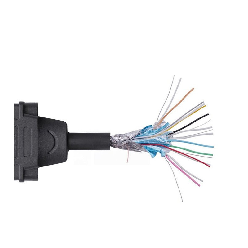 Kabelio adapterio adapteris DVI lizdas - HDMI kištukas 22cm juodas