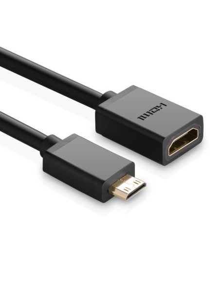 Adapterio kabelis HDMI lizdas - mini HDMI vyriškas 4K 60Hz HEC ARC 22cm juodas
 
Adapterio kabelis HDMI lizdas - mini HDMI vyriškas 4K 60Hz HEC ARC 22cm juodas