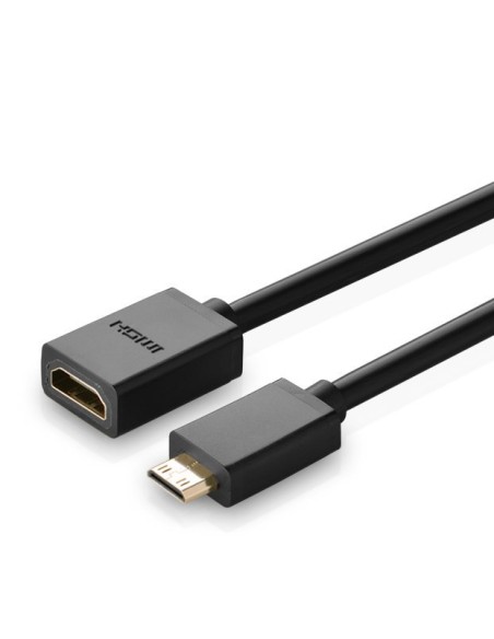 Adapterio kabelis HDMI lizdas - mini HDMI vyriškas 4K 60Hz HEC ARC 22cm juodas
 
Adapterio kabelis HDMI lizdas - mini HDMI vyriškas 4K 60Hz HEC ARC 22cm juodas