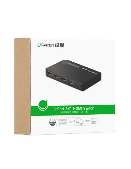 HDMI skirstytuvo jungiklis – 3x HDMI 3D 4K juoda
 
HDMI skirstytuvo jungiklis – 3x HDMI 3D 4K juoda