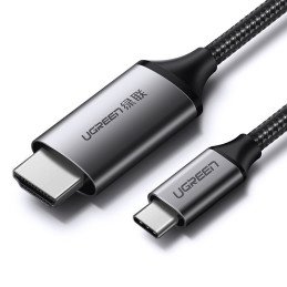 
HDMI į USB-C adapterio laidas 4K 60 Hz 1,5 m juodai pilkas
