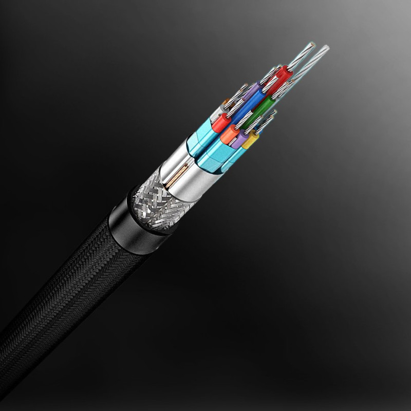 HDMI į USB-C adapterio laidas 4K 60 Hz 1,5 m juodai pilkas
