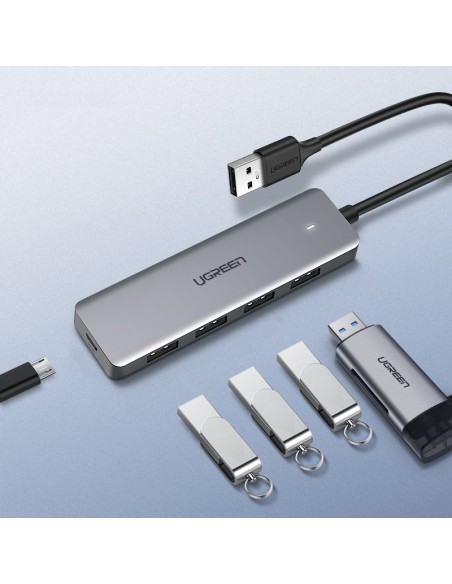HUB USB prievado skirstytuvas – 4x USB 3.2 su mikro USB maitinimo prievadu, pilka
 
HUB USB prievado skirstytuvas – 4x USB 3.2 su mikro USB maitinimo prievadu, pilka