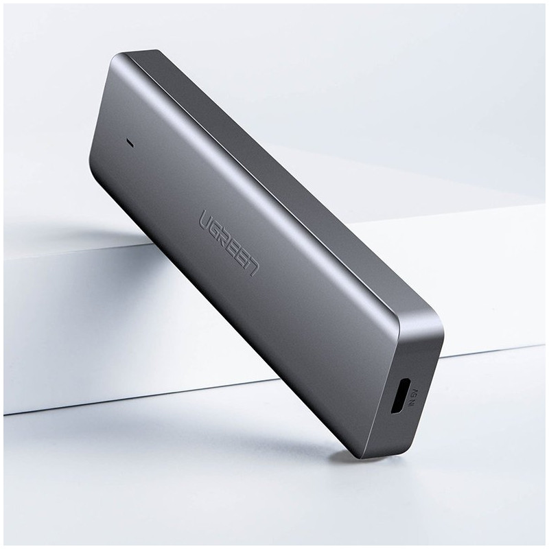 
HUB USB-C skirstytuvas – 4x USB 3.2 su USB-C maitinimo prievadu, pilka
