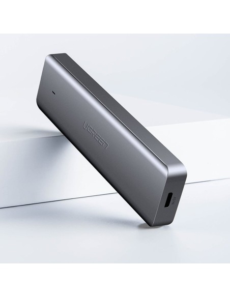 
HUB USB-C skirstytuvas – 4x USB 3.2 su USB-C maitinimo prievadu, pilka
