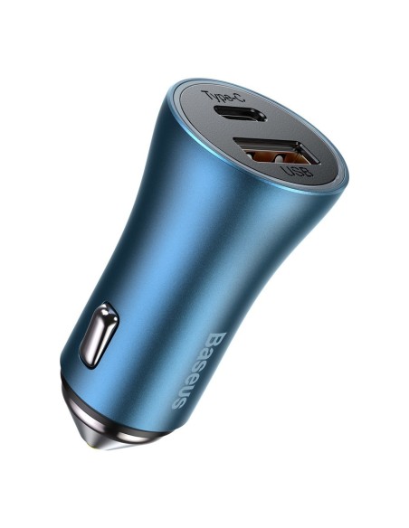 Greitas USB-C / USB automobilinis įkroviklis Golden Contactor Pro mėlynas
 
Greitas USB-C / USB automobilinis įkroviklis Golden Contactor Pro mėlynas
