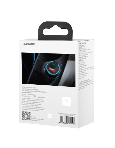 Greitas USB-C / USB automobilinis įkroviklis Golden Contactor Pro mėlynas
 
Greitas USB-C / USB automobilinis įkroviklis Golden Contactor Pro mėlynas