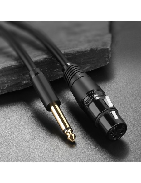 Adapterio garso kabelis mikrofonui XLR lizdas - 6,35 mm kištukinis lizdas 2m juodas
 
Adapterio garso kabelis mikrofonui XLR lizdas - 6,35 mm kištukinis lizdas 2m juodas