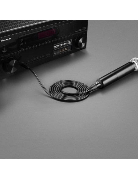 Adapterio garso kabelis mikrofonui XLR lizdas - 6,35 mm kištukinis lizdas 2m juodas
 
Adapterio garso kabelis mikrofonui XLR lizdas - 6,35 mm kištukinis lizdas 2m juodas
