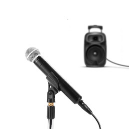 
Adapterio garso kabelis mikrofonui XLR lizdas - 6,35 mm kištukinis lizdas 2m juodas
