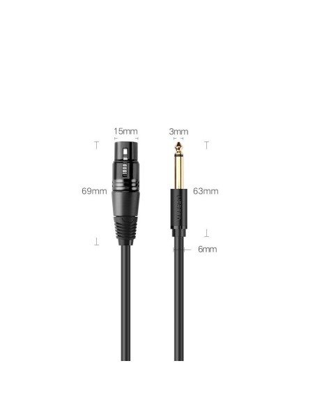 Adapterio garso kabelis mikrofonui XLR lizdas - 6,35 mm kištukinis lizdas 2m juodas
 
Adapterio garso kabelis mikrofonui XLR lizdas - 6,35 mm kištukinis lizdas 2m juodas