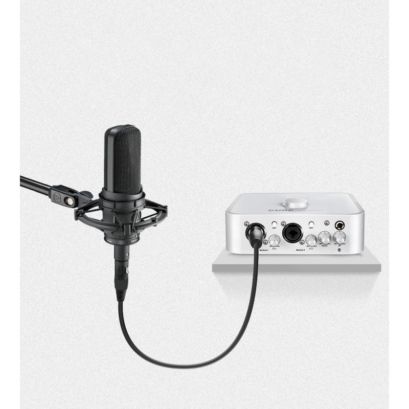 Garso ilgintuvas XLR mikrofonui, 3m, juodas