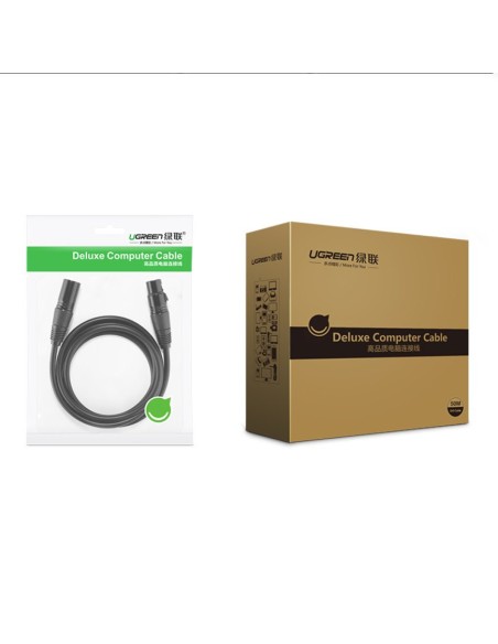 Garso ilgintuvas XLR mikrofonui, 5 m, juodas
 
Garso ilgintuvas XLR mikrofonui, 5 m, juodas