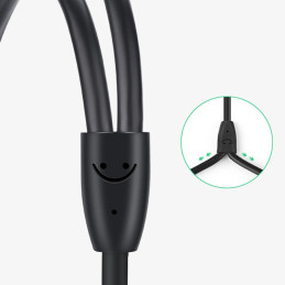
Garso kabelis USB-C kištukas - 2RCA kištukas 1,5 m pilka
