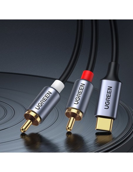 Garso kabelis USB-C kištukas - 2RCA kištukas 1,5 m pilka
 
Garso kabelis USB-C kištukas - 2RCA kištukas 1,5 m pilka