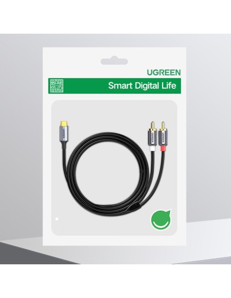 Garso kabelis USB-C kištukas - 2RCA kištukas 1,5 m pilka
 
Garso kabelis USB-C kištukas - 2RCA kištukas 1,5 m pilka