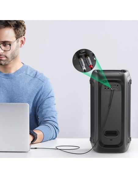 Garso kabelis USB-C kištukas - 2RCA kištukas 1,5 m pilka
 
Garso kabelis USB-C kištukas - 2RCA kištukas 1,5 m pilka