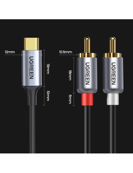 Garso kabelis USB-C kištukas - 2RCA kištukas 1,5 m pilka
 
Garso kabelis USB-C kištukas - 2RCA kištukas 1,5 m pilka