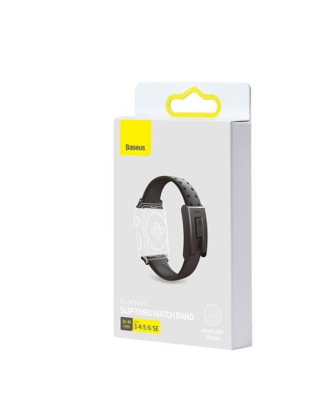 Apyrankė su dirželiu, skirta Apple Watch 3/ 4/ 5/ 6/ SE 38-40mm Slip-Thru Black
 
Apyrankė su dirželiu, skirta Apple Watch 3/ 4/ 5/ 6/ SE 38-40mm Slip-Thru Black