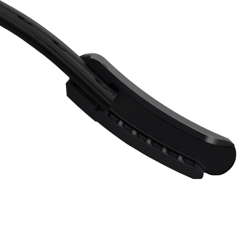Apyrankė su dirželiu, skirta Apple Watch 3/ 4/ 5/ 6/ SE 38-40mm Slip-Thru Black