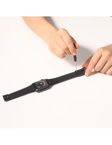 Apyrankė su dirželiu, skirta Apple Watch 3/ 4/ 5/ 6/ SE 38-40mm Slip-Thru Black
 
Apyrankė su dirželiu, skirta Apple Watch 3/ 4/ 5/ 6/ SE 38-40mm Slip-Thru Black
