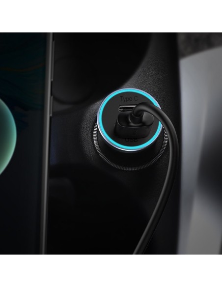 Greitas automobilinis įkroviklis 40W PD QC USB-C / USB + USB-C laidas pilkas
 
Greitas automobilinis įkroviklis 40W PD QC USB-C / USB + USB-C laidas pilkas