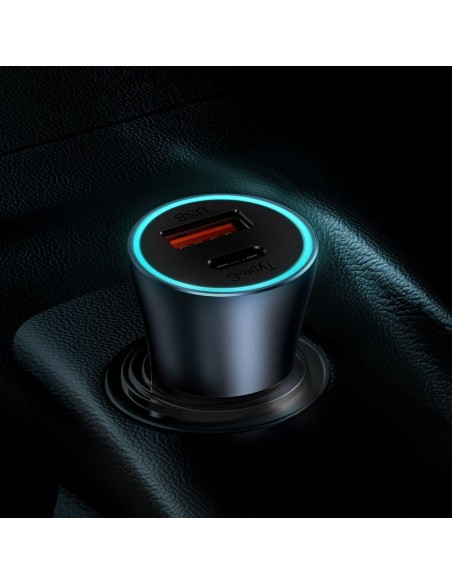 Greitas automobilinis įkroviklis 40W PD QC USB-C / USB + USB-C laidas pilkas
 
Greitas automobilinis įkroviklis 40W PD QC USB-C / USB + USB-C laidas pilkas