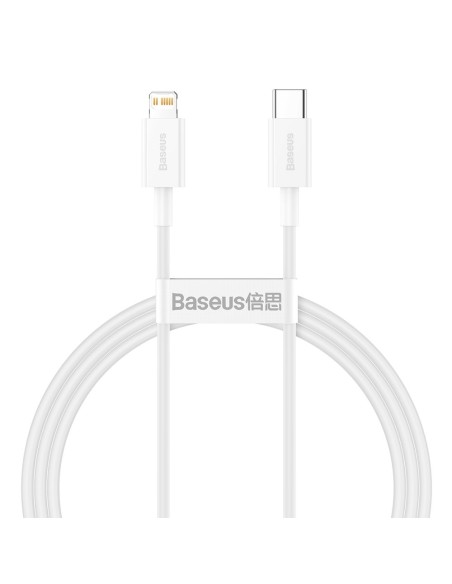 Kabelis iPhone USB Type C - Lightning Power Delivery 20W 1m baltas
 
Kabelis iPhone USB Type C - Lightning Power Delivery 20W 1m baltas