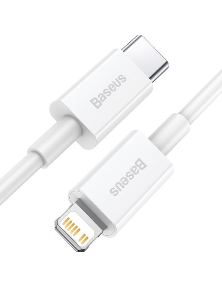 Kabelis iPhone USB Type C - Lightning Power Delivery 20W 1m baltas
 
Kabelis iPhone USB Type C - Lightning Power Delivery 20W 1m baltas